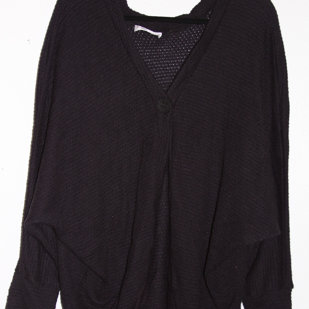 Nor Black Bat-wing Cardigan